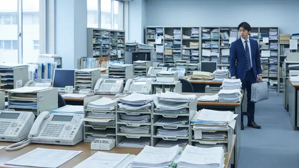 「アナログ文化」で人が辞める。