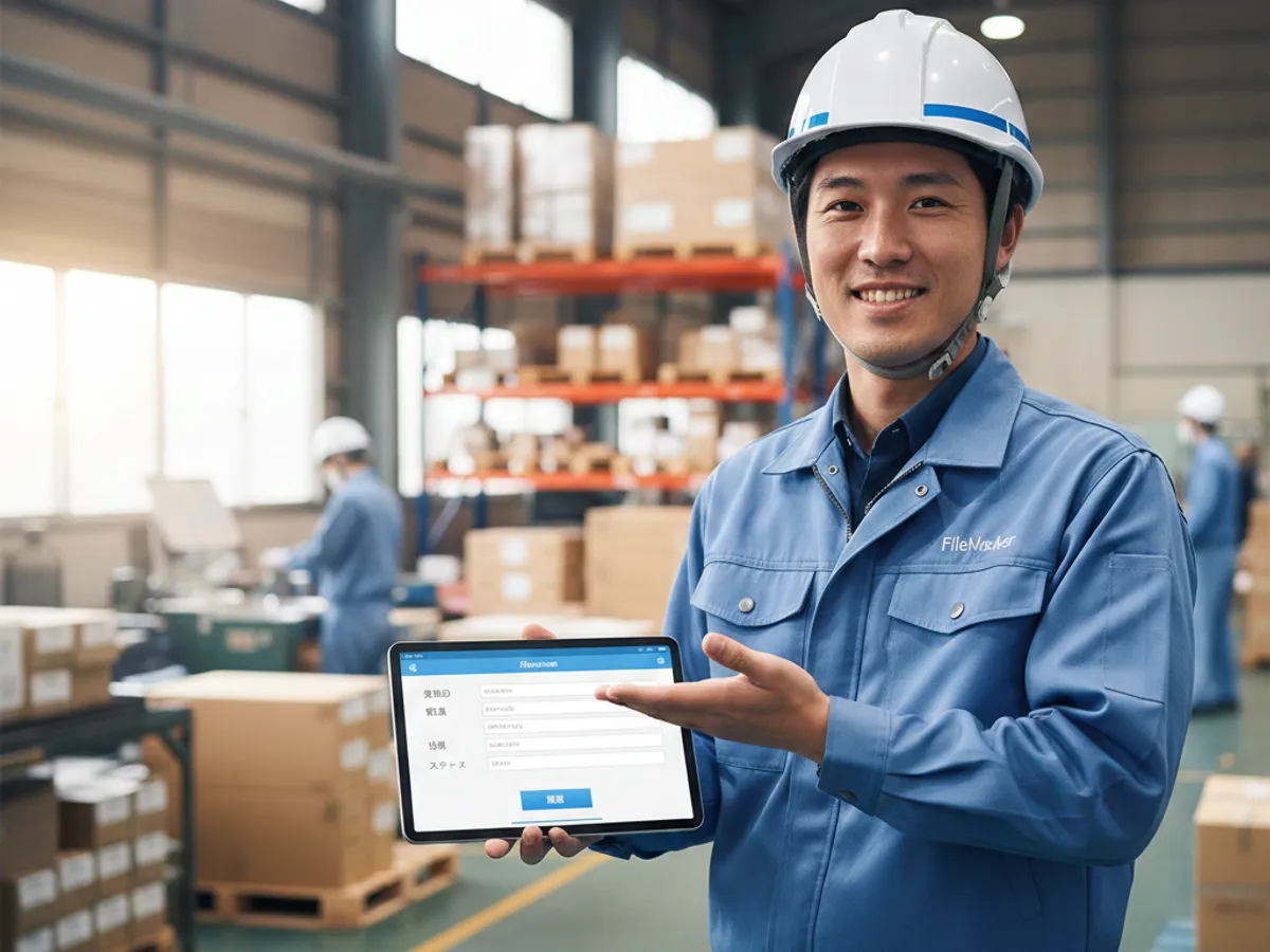 FileMakerアプリを活用する現場